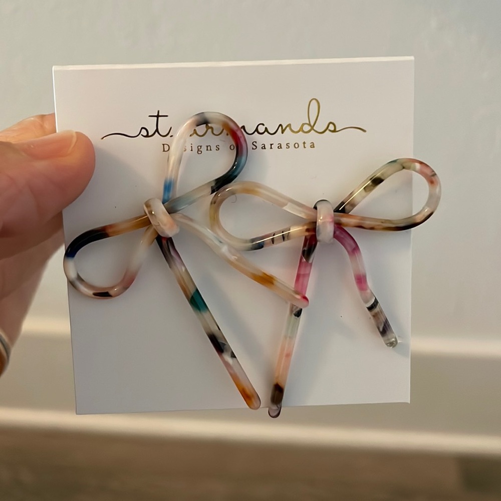 Mutilcolor Bow Earrings
